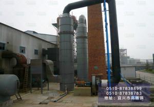 Water film dust collector