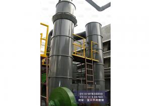 Water film dust collector